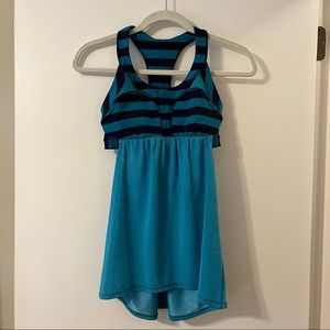 Lululemon 2-in-Run Tank - Blue - Size 6